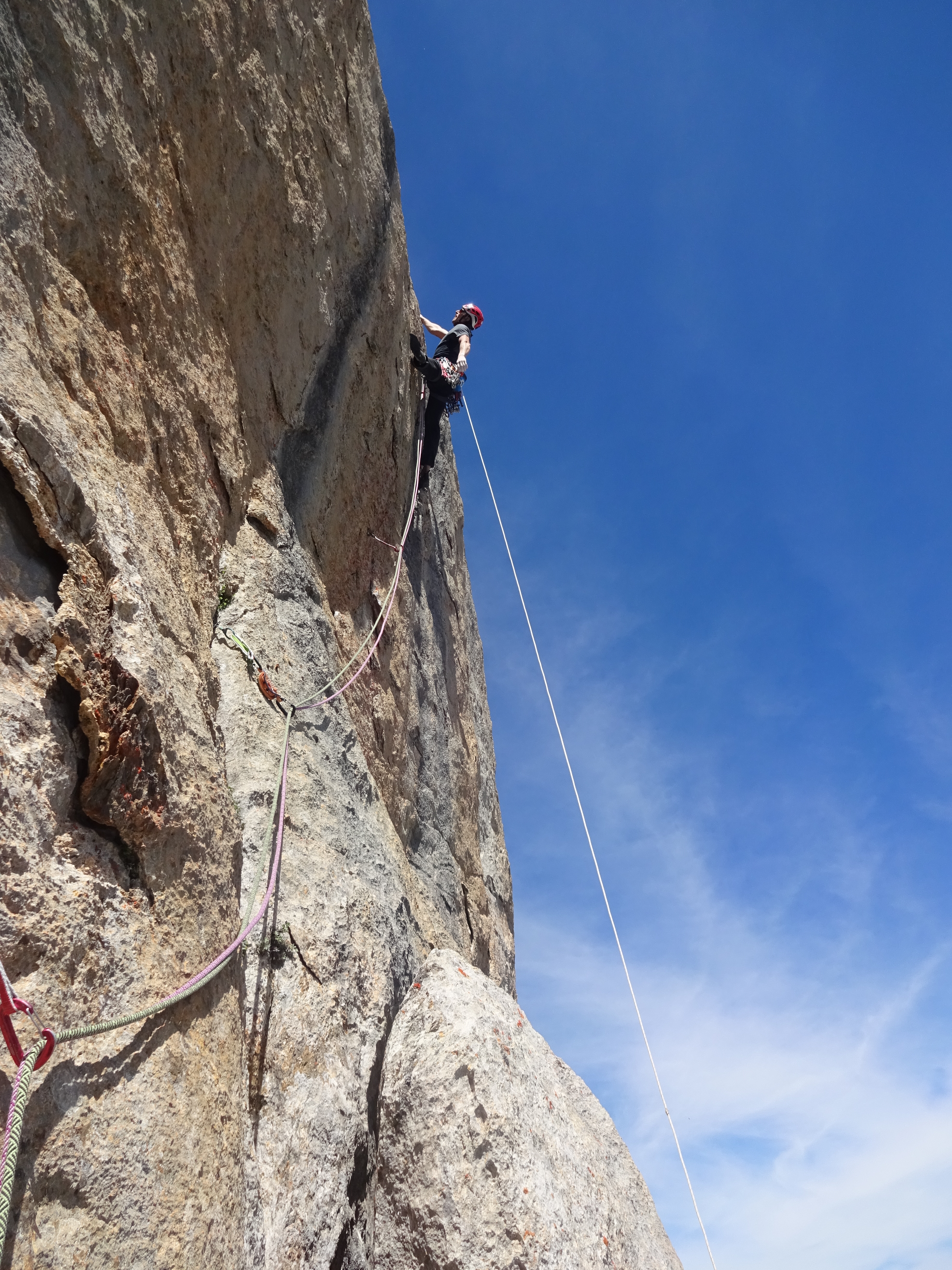 Abriendo el 4 largo con mucho ambiente (7a)