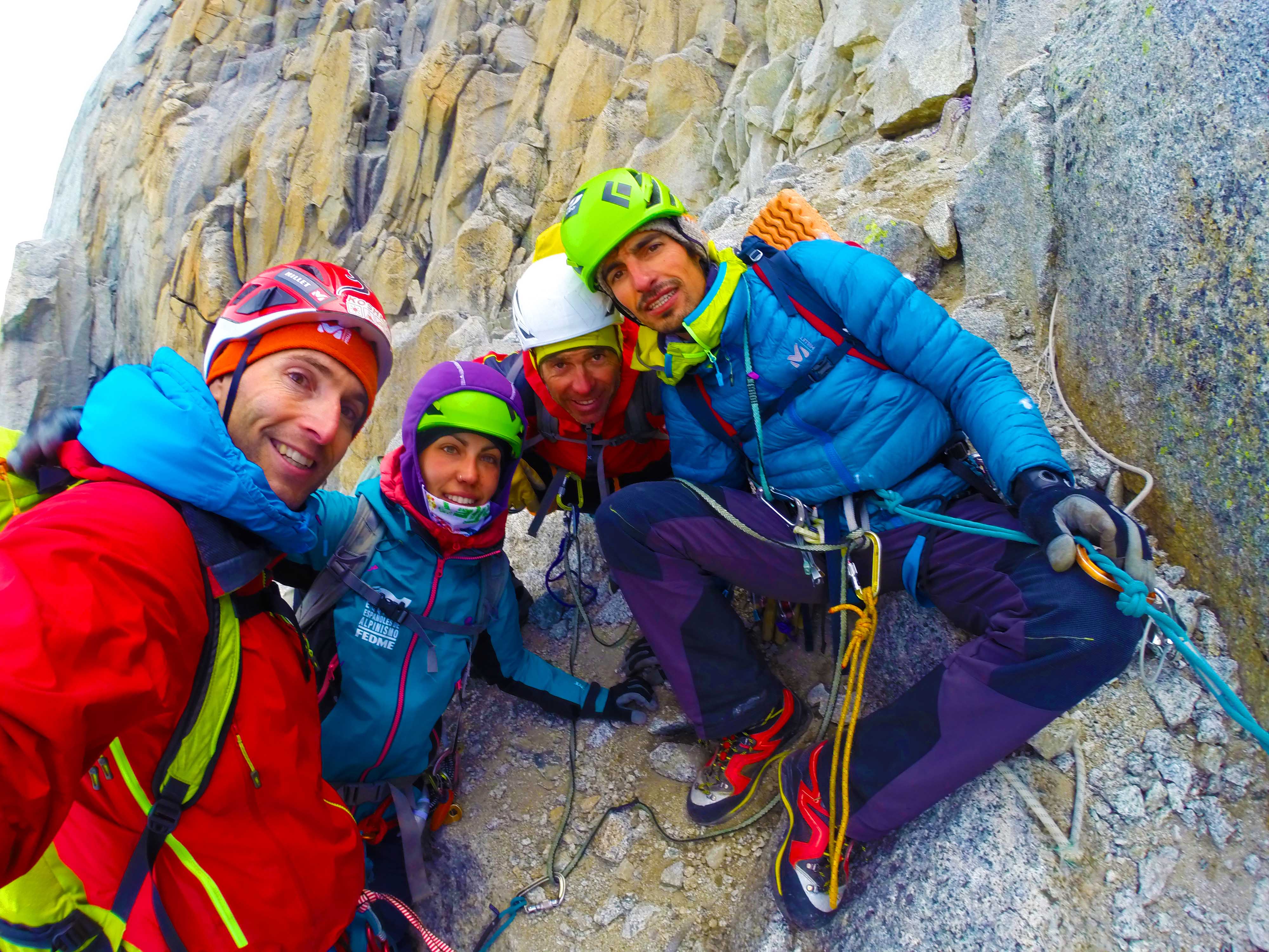 Petit Dru. Grupo