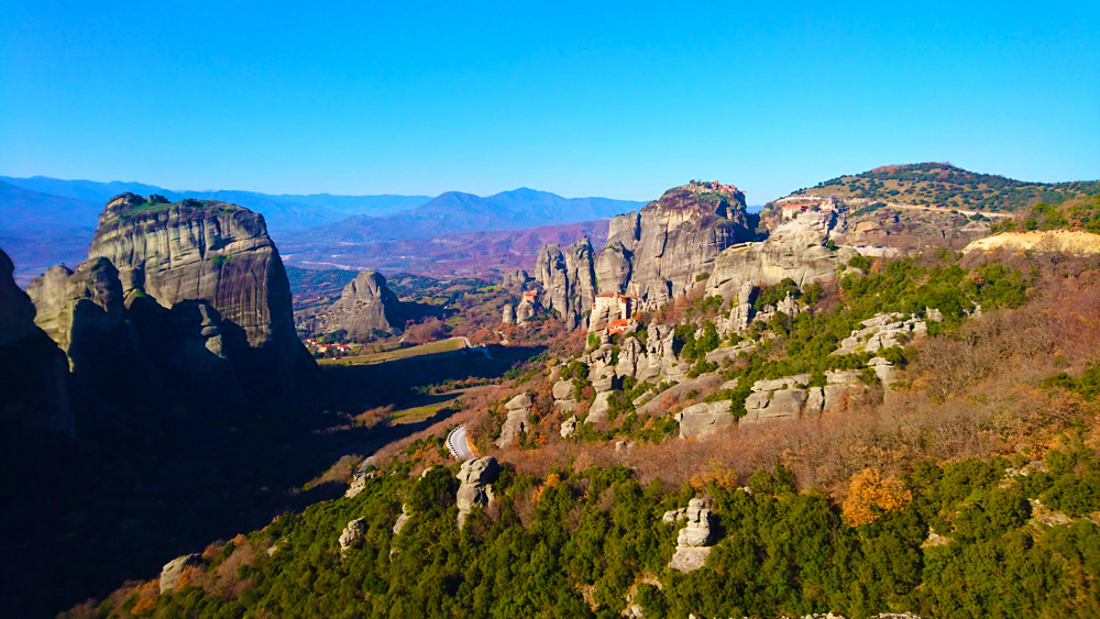 Climbing in METEORA